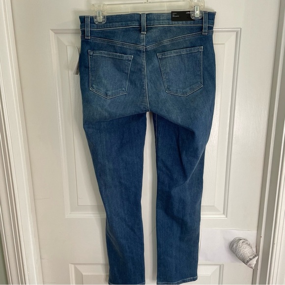 J Brand Maternity Indigo Cropped Jeans Maja J crop Cigarette  Size 26 chic - Picture 6 of 8
